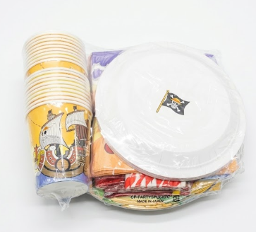 One Piece 141 Pcs Cartoon Themed Birthday Party