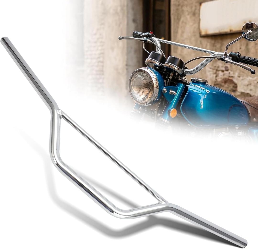 7/8" Chrome Handlebars for Honda CL & Scrambler