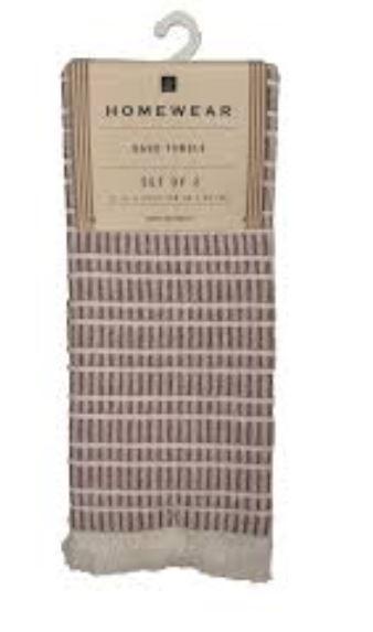 Home Wear Hand Towels Set Of 2 15x25