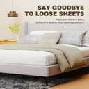 Sheet Holders - Heavy Duty Bed Sheet Holders for Corners with Anti-Slip Straps - Universal Fitted Sheet Holder for All Mattress Sizes - No More Loose Sheets, Wrinkles or Shifting