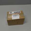 Faux Flower Heads Mini Orange Artificial Flower Heads Fake Flowers Combo with Stems Rose Peony Dahlia Daisy Small Silk Flower Heads for Craft DIY Garland Wedding Party Baby Shower Home Decor, 80Pcs