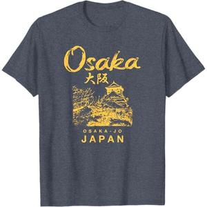 Osaka Japan Nihon Osaka-Jo Japanese Vintage Graphic T-Shirt M