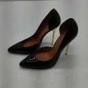 Unisex Men's Women's D-Orsay Pointed Toe Stiletto Super High Heels Slip on Pumps - Size 12.5 men's / size 15 Women's