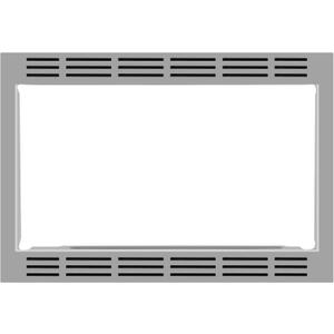 NN-TK922SS 27-inch Trim Kit for Use with Panasonic Microwave Ovens, for 2.2 Cubic Feet Microwave Oven, Built-in Stainless Steel 27" Microwave Trim Kit