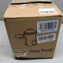 Pool Filter Pump 330 GPH, Inflatable Swimming Pool Filter, Type I Pool Filters Type 1, Filter Pump for Easy Set Up Pool