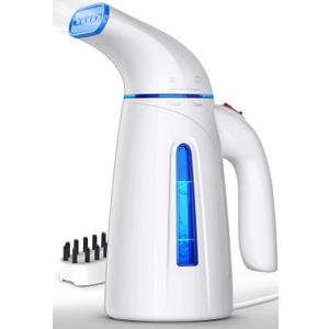 OGHom Steamer for Clothes, Handheld Clothing Steamer for Garment, 240ml Big Capacity 700W Portable Travel Steam Iron (Blue)