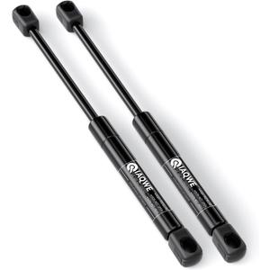 C1615064 15Inch 20Lb 89N Gas Struts for Weather Guard Tool Box & Replacement Shocks for Leer A.R.E Snugtop Truck Cap/Topper Camper Shell Rear Side Window/Door, 15" Gas Lift Springs, 2 PCS by IAQWE