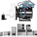 APTA92P10WD1 Water Pump Motor Assembly For Hoshizaki APTA92P10WD1 Ice Machine Equivalent, 120V 53.4W 0.4 Amp, Replace for KM500MAH, KM630MAH, KM900MAH