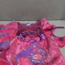 Wizland Cheshire Cat Costume for Girls.Halloween,Dress Up Party and Roleplay Cosplay. (4-6yrs)