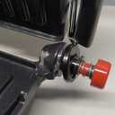 Chefman Electric Panini Press Grill, Compact 2-Slice Sandwich Maker, Non-Stick Coated Plates, Opens 180 Degrees, Dishwasher Safe, Removable Drip Tray, Stainless Steel/Black