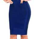 Hybrid & Company Womens Sexy Slim Bandage Dress High Waist Strap Party Dress (Small, Drbd70831-royal)