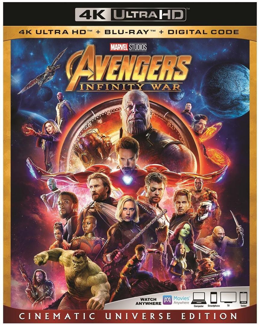 Avengers: Infinity War, 4K