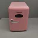 CUTIEWORLD Mini Beverage Cooler for Office, Pink