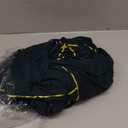 MIFXIN Armless Sofa Cover Futon Slipcover Stretch Spandex Washable Folding Sofa Bed Non-Armrest Couch Furniture Protector Sofa Slip Cover Without Armrests (Green Gold Strip)