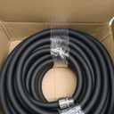 Giraffe Tools Garden Hose 5/8", Custom Length, Heavy Duty, No Kink, Flexible, Rubber Garden Hose, Leakproof Water Hose, 600 Burst PSI, 50ft Male to Female Hose