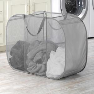 Whitmor Pop & Fold Laundry Sorter - Paloma Gray