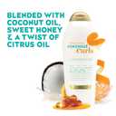 OGX Quenching + Coconut Curls, Moisturizing Conditioner for Curly Hair, Detangling, Curl Enhancing, 25.4 fl oz
