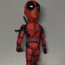 Shelf Talkers Deadpool 12" Talking Plush from The Movie, Pull String Toy Collectible Plush