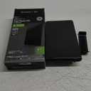 Pro Flat Panel Full 4K Ultra Hd 1080p Indoor Antenna Black Slim Design