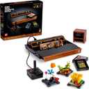 LEGO Icons Atari 2600 Building Set 10306 - Retro Video Game Console and Gaming Cartridge Replicas, Featuring Minifigure and Joystick, Nostalgic 80s Gift for Gamers and Adults