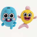 Baby Shark Fin Friends 8 in Plush 2 count 