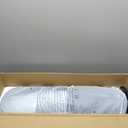 U ULTTY Bladeless Tower Fan and Air Purifier in one, True HEPA Filter 99.97% Smoke Dust Pollen Dander, Oscillating Tower Fan with Remote Control CR022D, Black (Large)