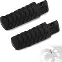 FOVPLUE Rear Passenger Footrests Foot Pegs for Kawasaki Ninja 650/Z650 2017-2025,Black