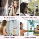 8PCS Silicone Suction Phone Case Mount, Non Slip Suction Cup, Hands-Free Phone Accessories Holder for Selfies and Videos, Silicone Adhesive Stand Sticky for Cell Phone