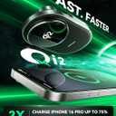 Qi2 3 in 1 Wireless Charging Station,JOYROOM 15W Fast Wireless Charger Stand for iPhone 16/15/14/13, Apple Watch, AirPods, Magnetic Foldable for MagSafe Charger for Multiple Devices (with 30w Adapter)