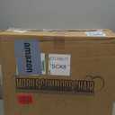 Bedside Commode with Wheels, Shower Wheelchair with 300 LBS Weight Capacity, Portable Toilet with Bucket for Elderly and Disabled