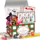 Elf Kit 28 Days of Christmas 2025 with 28 Daily Surprise Scenes & Accessories include Clothes Elf Adventure Starter Kit Countdown for Christmas Holiday Props Decoration Gift ideals (Elf Not Included)