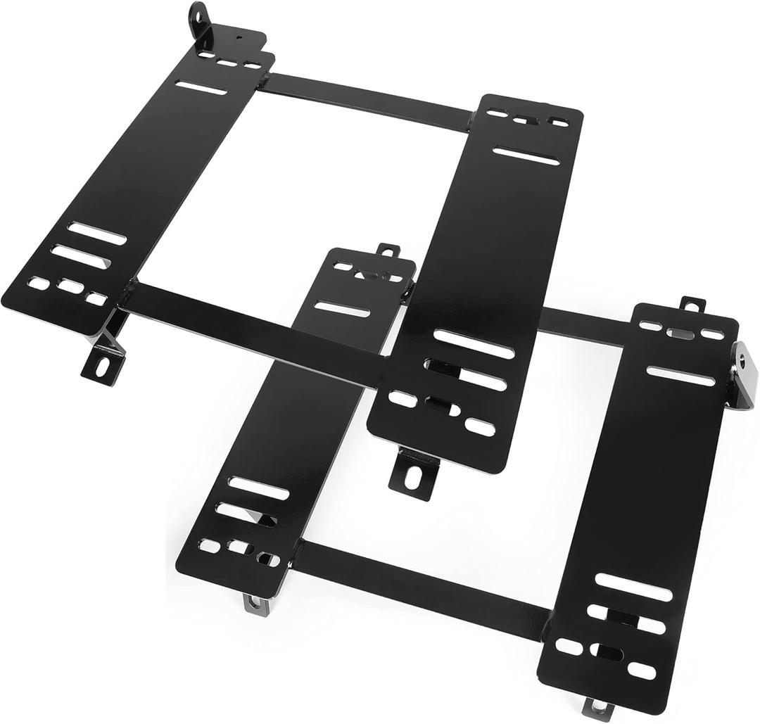 KUAFU Seat Bracket Compatible with 2015 2016 2017 2018 2019 2020 2021 POLARIS SLINGSHOT Driver Side & Passenger Side