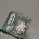 Water Pressure Reducing Valve, 1/4 inch Quick Connect RO System Regulator, White, 125 PSI Max