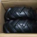 11x4.00-4" Tiller Tire and Wheel (3/4" Axle Size), 3-1/8" Centered Hub, Compatible with Craftsman & Troy-Bilt Tiller Replacement Tire Set
