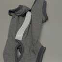 Lukovee Recovery Suit for Dogs, Onesie Surgery Recovery Suit for Female Male Dogs, Abdominal Wounds Cone E-Collar Alternative Prevent Licking Spay Recovery Suit (Grey,Medium)