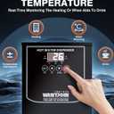 WantJoin Commercial Water Boiler - Electric Hot Water Dispenser 35L(9.2 GAL)/Hour Step-Heating Automatic Temperature Control 32°F - 212°F for Boba Tea Coffee Shop Office