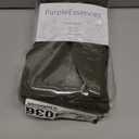 PurpleEssences Set of 12 Cloth Dinner Napkins 100% Cotton 18x18 Inch - Soft Durable Washable - Ideal for Farmhouse Party Christmas Holiday Winter - Perfect Everyday Use Table Linen - Olive Green