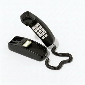 iSoHo Big Button Corded Phone for Seniors  Easy-to-Use Landline with Lighted Keypad, Ergonomic Handset & No Power Needed  Retro Home Phone for Elderly, Visually Impaired & Hard of Hearing, Black