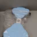 Waist Twister Machine, Ab Twister Board with Resistance Bands - 300 lbs Capacity Home Exercise Equipment for Belly Fat, Core Workout - Noiseless & Anti-Slip for Women/Men (Blue)