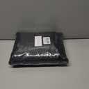 LXKCKJ 7x13 FT Oval Pool Cover with Above Ground Pool, Solar Rectangular Pool Cover Protector, Winter Pool Cover with Accessories Set Ideal for Cold and UV Resistant, Dustproof (Black)