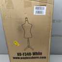 FDW | Female Mannequin Torso | Beige | with 7" Height Adjustment, Beige