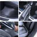 10PCS for Tesla Door Sill Protector Model Y Juniper Refreshed Accessories 2025-2026 Carbon Fiber Front & Rear Door Entry Model Y Scuff Plate Carpet Edge Guard ABS Juniper Interior