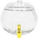Celebrate It 2gal. Clear Glass Pumpkin Drink Dispenser by Ashland - Fall Kitchen & Party Supplies