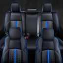Leather Seat Covers Custom Fit for Tacoma Gen 4th (2024-2026) Double Cab | Custom Fit for SR, SR5, TRD PreRunner, TRD Sport, TRD Off-Road, Limited, Trailhunter - Fully Covered - Fit Like a Glove