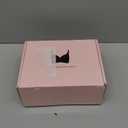 Angelhood Seamless Bras Women Soft Jelly Push Up Wireless Bra Supportive V Neck No Underwire Comfort Tshirt Bralettes (XX-Large, Black/Blue/Nude)