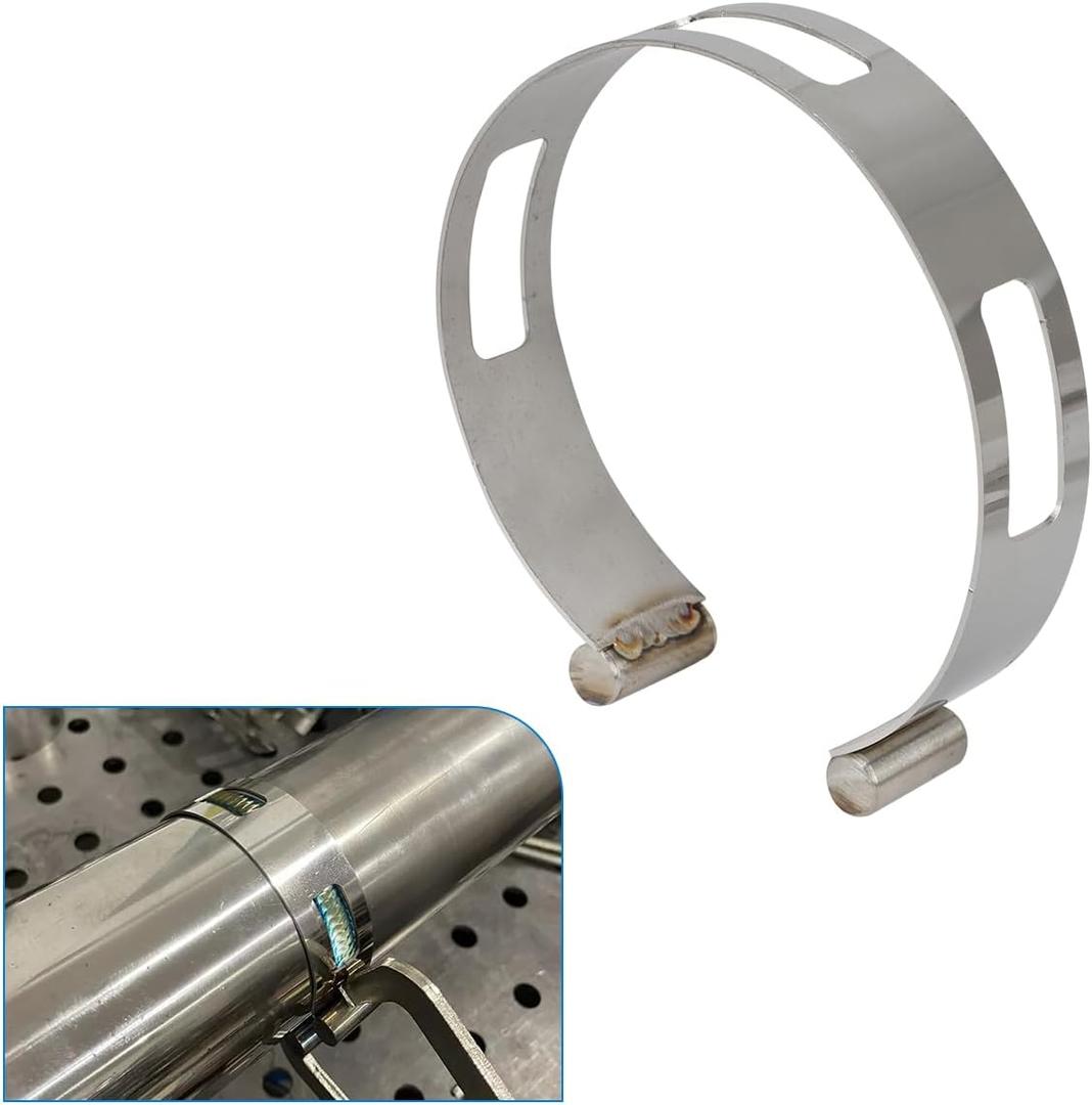 4" (101.6MM) Stainless Exhaust Tacking Band Clamp-On For Welding Fabrication