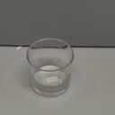 WGV Cylinder Vase, 4" W x 4" H, Floral Container, Glass Candle Holder Centerpiece Planter Terrarium for Wedding Party Event, Home Office Decor, Clear, 1 Piece