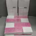 Non Woven Wax Strips, 2 Size Body and Facial Epilating Wax Strips Paper for Hair Removal, Beauty Waxing Strips for Leg Face Chest Back and Bikini 42 Packs