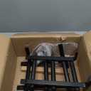 AMAGABELI GARDEN & HOME Fireplace Grate Log Holder 24 Inch Firewood Burning Rack Heavy Duty Wrought Iron Solid Steel for Chimney Hearth Fire Pit Outdoor Kindling Tools Wood Stove Accessories