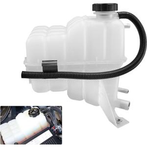 603-125 Engine Coolant Reservoir Tank with Sensor & Cap & Hose, Compatible with 2001-2007 Chevrolet Silverado 2500 HD Classic Silverado 3500 Classic | GMC Sierra 2500 HD Classic Sierra 3500 Classic